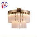 Living Room Lighting New Design Modern Frosted Glass Round Hanging Chandelier